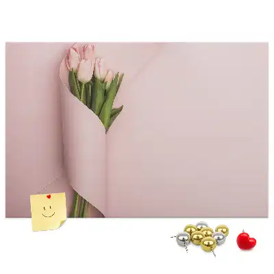 Bilder-Korktafel Blumenstrauß