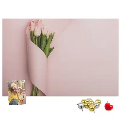 Bilder-Korktafel Blumenstrauß