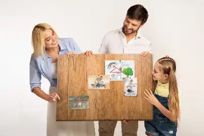 Bedruckte Korkplatte mit Bretter-Hintergrundstruktur