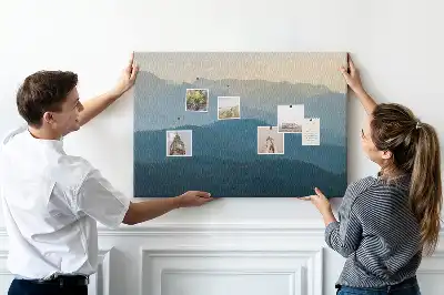 Bilder-Korktafel Abstrakte Ansicht Horizont