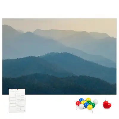 Bilder-Korktafel Abstrakte Ansicht Horizont