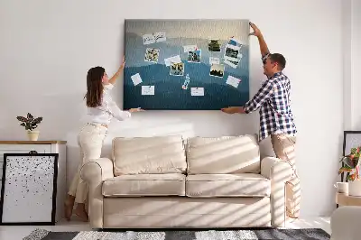 Bilder-Korktafel Abstrakte Ansicht Horizont