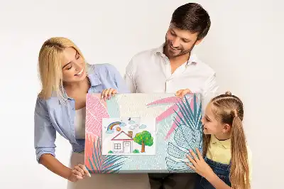 Pinnwand Pastellblätter