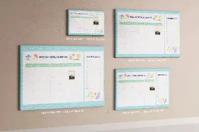 Bilder-Korktafel Diät-Essensplaner