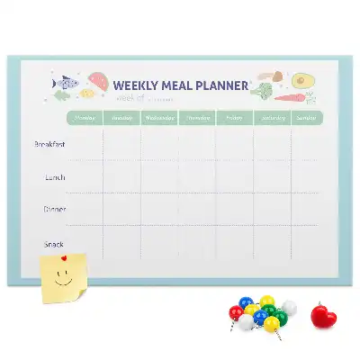 Kork Pinnwand Küche Menü-Organizer