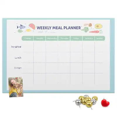 Kork Pinnwand Küche Menü-Organizer