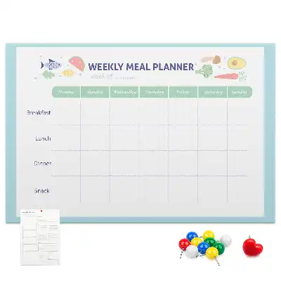 Kork Pinnwand Küche Menü-Organizer
