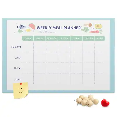 Kork Pinnwand Küche Menü-Organizer