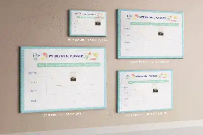 Kork Pinnwand Küche Menü-Organizer