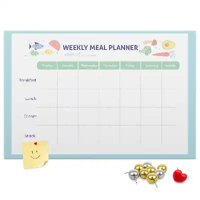 Kork Pinnwand Küche Menü-Organizer