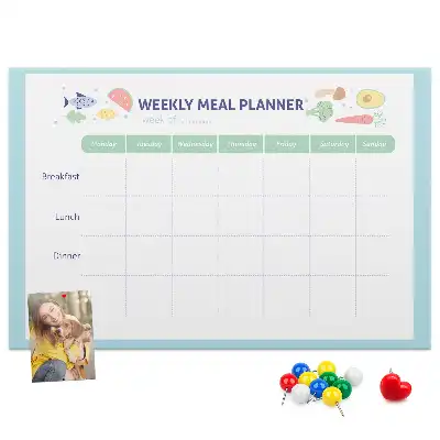 Kork Pinnwand Küche Menü-Organizer