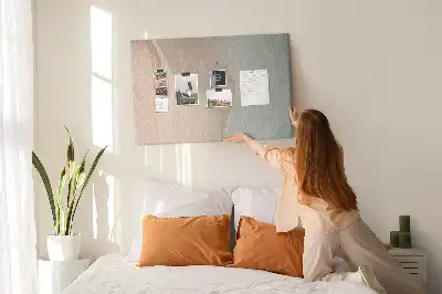 Bilder-Korktafel Abstraktion von Wellen