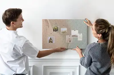 Bilder-Korktafel Abstraktion von Wellen