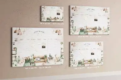 Pinnwand Planer gemütliches Zuhause
