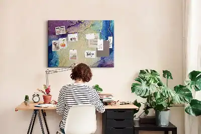 Bilder-Korktafel Fantasievolle Felsstruktur