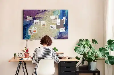 Bilder-Korktafel Fantasievolle Felsstruktur