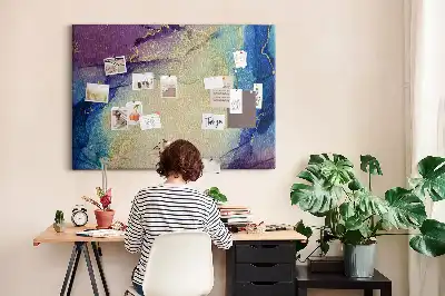 Bilder-Korktafel Fantasievolle Felsstruktur
