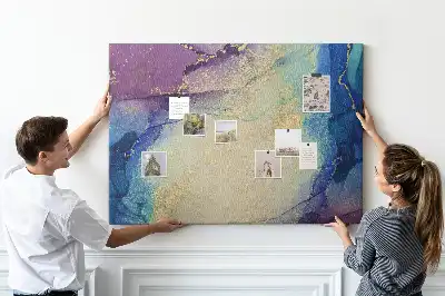 Bilder-Korktafel Fantasievolle Felsstruktur