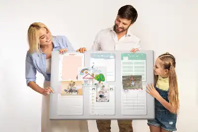 Kork Pinnwand Bunte Notizen
