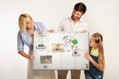 Bilder-Korktafel Wochen-Wandkalender