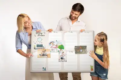 Bilder-Korktafel Wochen-Wandkalender