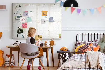 Bilder-Korktafel Wochen-Wandkalender