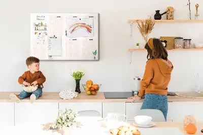 Bilder-Korktafel Wochenplan Organizer