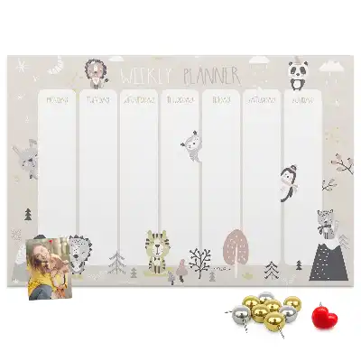Pinnwand Wochenplan Organizer