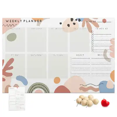 Pinnwand Wochenorganizer Haus