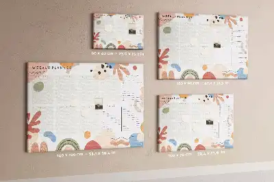 Pinnwand Wochenorganizer Haus