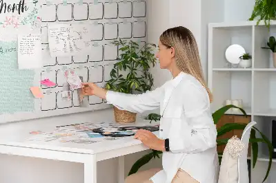 Kork Pinnwand Wandkalender für den Monat