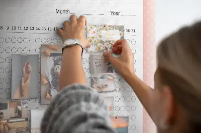 Kork Pinnwand Überwachung täglicher Ziele