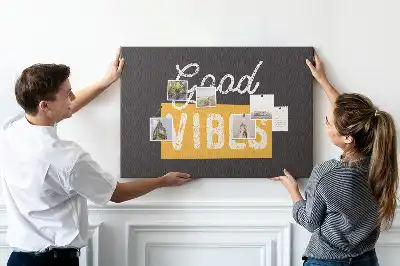 Bilder-Korktafel Motivationszitat