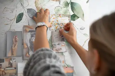 Kork Pinnwand Blätter Natur Pflanzen