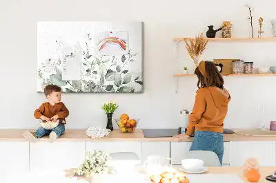 Bilder-Korktafel Botanische Blätter Natur