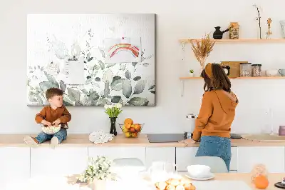Bilder-Korktafel Botanische Blätter Natur