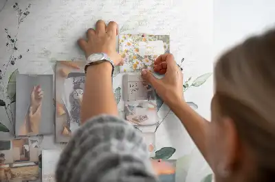 Bilder-Korktafel Botanische Blätter Natur