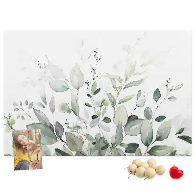 Bilder-Korktafel Botanische Blätter Natur