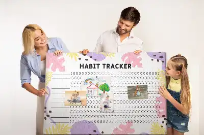 Pinnwand Wand-Habit-Tracker