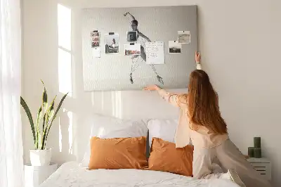 Bedruckte Korkplatte Ballerina
