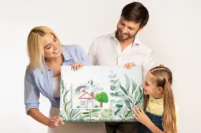Bilder-Korktafel Aquarell Blätter