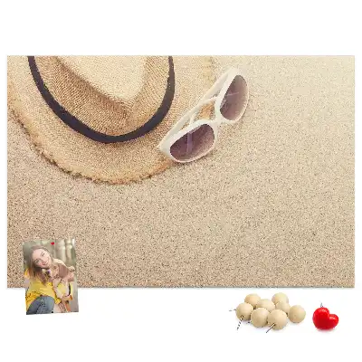 Kork-Pinnwand Urlaubsreise