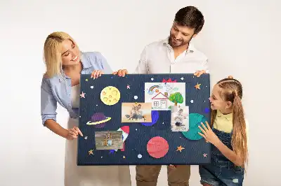 Bilder-Korktafel Kinder-Weltraum