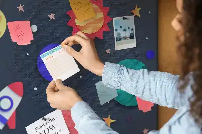 Bilder-Korktafel Kinder-Weltraum