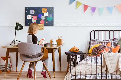 Bilder-Korktafel Kinder-Weltraum