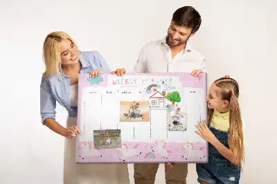 Pinnwand Wochenplaner für Kinder