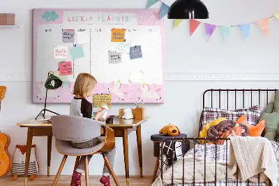 Pinnwand Wochenplaner für Kinder