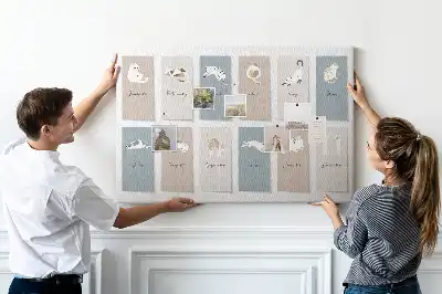 Bilder-Korktafel Katzenkalender