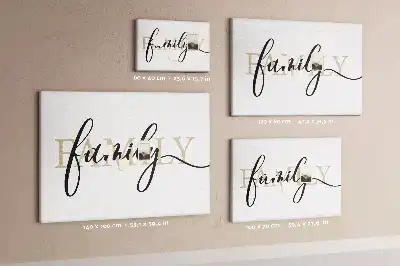 Kork Pinnwand Wort "family" Liebste