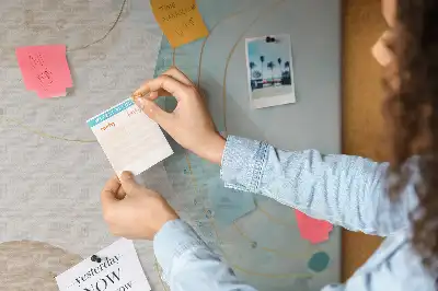 Bilder-Korktafel Aquarell Flecken